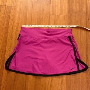 Nike Fuchsia Sports Skirt with Black Trim